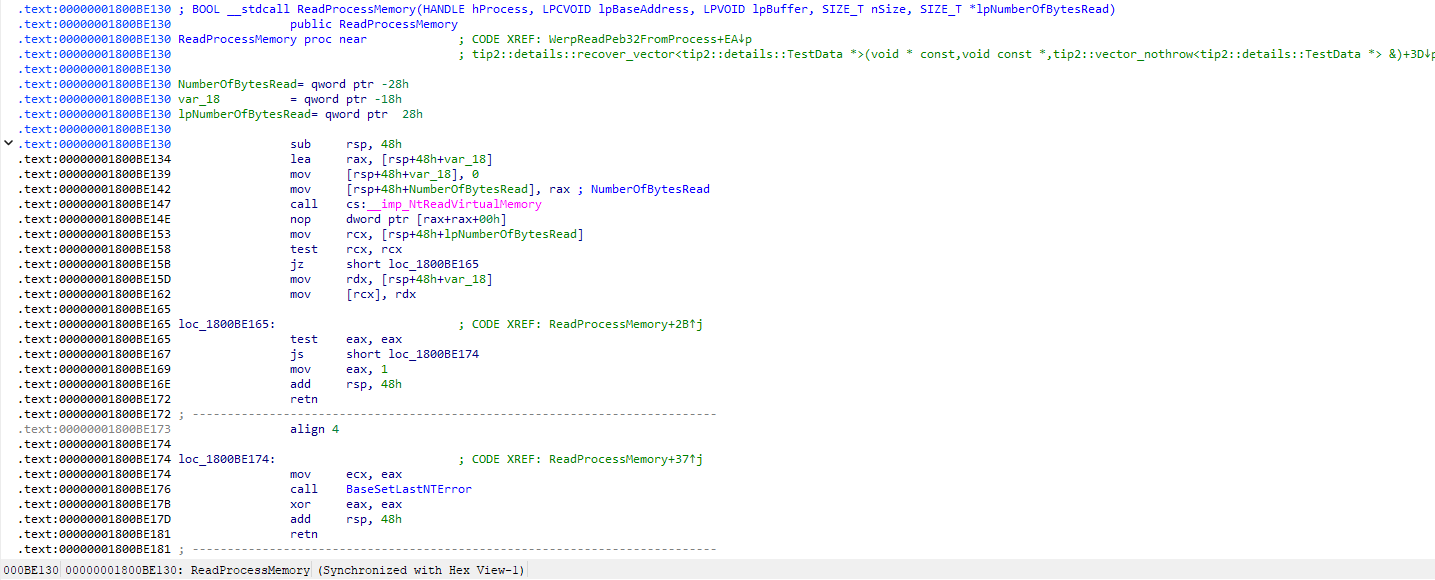 Windows 系统调用学习笔记 1