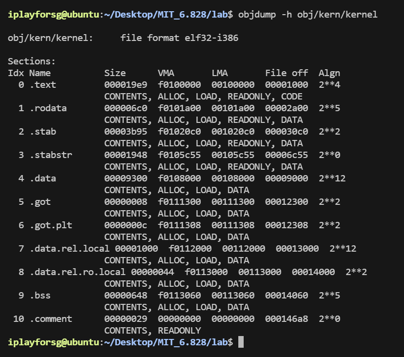 [MIT 6.828 Lab 1] 8