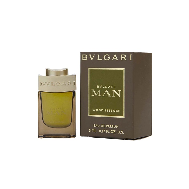 Buy Bvlgari Bvlgari Man Wood Essence Eau De Parfum Miniature 5ml Online India - Original Men's Perfume