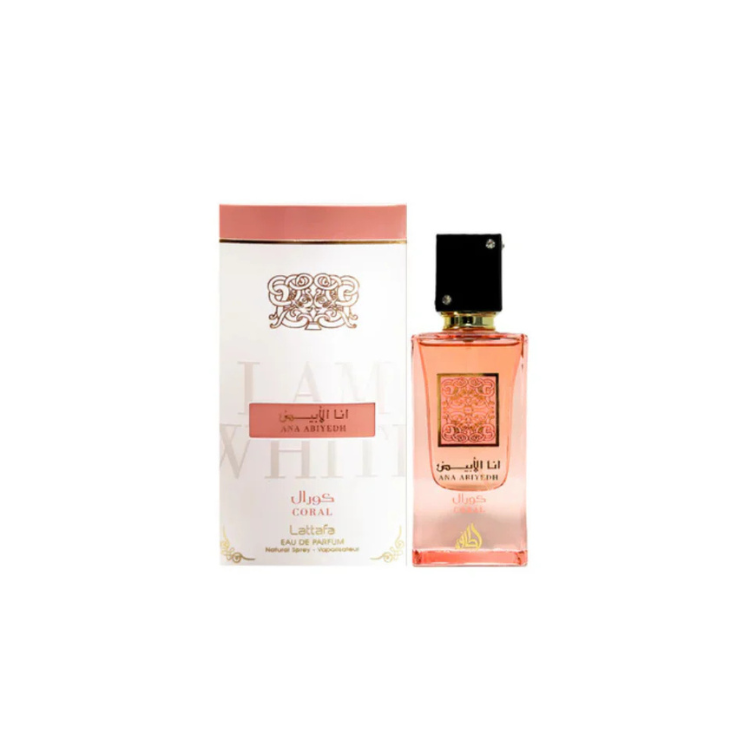 Buy Lattafa Lattafa Ana Abiyedh Coral EDP 60ml For Men & Women Online India Online India - Original Men's Perfume
