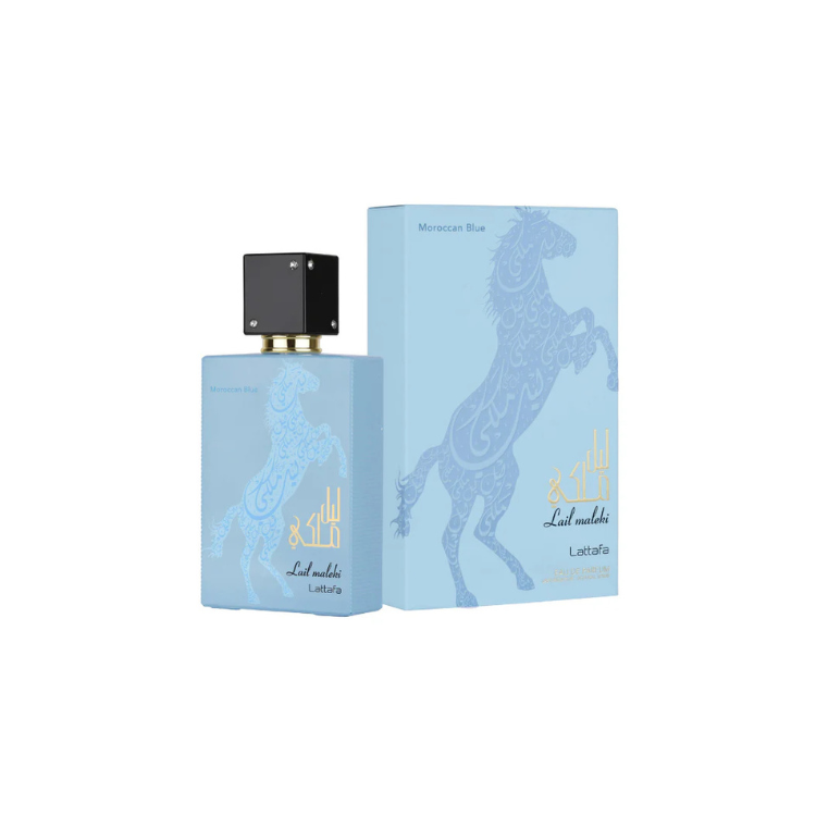 Buy Lattafa Lattafa Lail Maleki Moroccan Blue EDP 100ml For Men Online India Online India - Original Men's Perfume