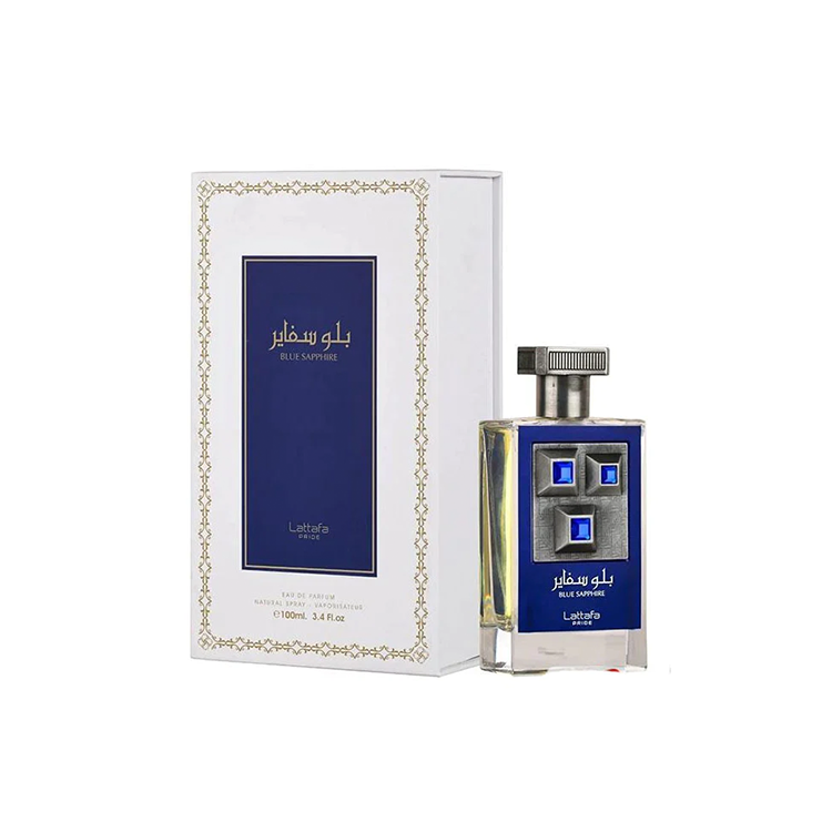 Buy Lattafa Lattafa Pride Blue Sapphire Eau De Parfum 100 ML . Online India - Original Men's Perfume