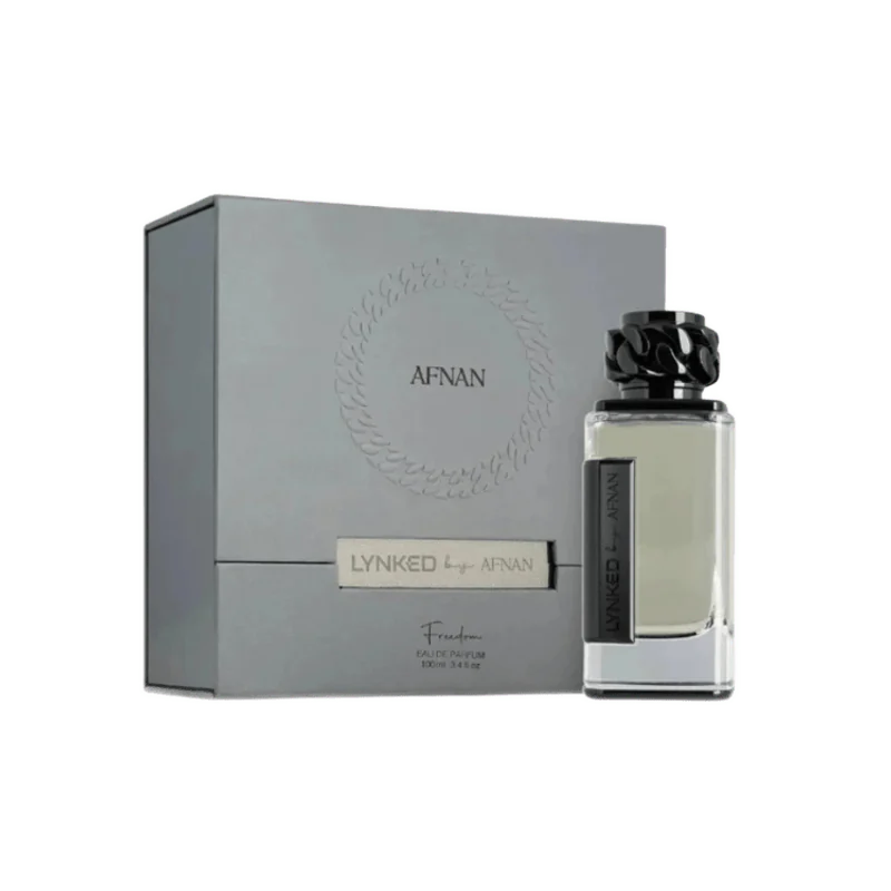 Afnan Lynked Freedom Eau De Parfum 100ml for Men – Long Lasting Fresh Woody Fragrance