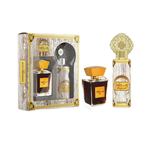 Buy Arabiyat Arabiyat Khashab & Oud Gift Set (100ML EDP + 200ML Deodorant) for Men & Women | Long Lasting Luxury Arabian Perfume Combo Online India - Original Men's Perfume