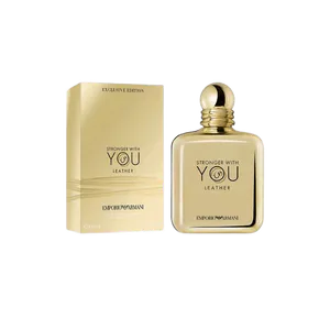 Buy Emporio Armani EMPORIO ARMANI STRONGER WITH YOU LEATHER EAU DE PARFUM FOR MEN 100ML Online India - Original Men's Perfume