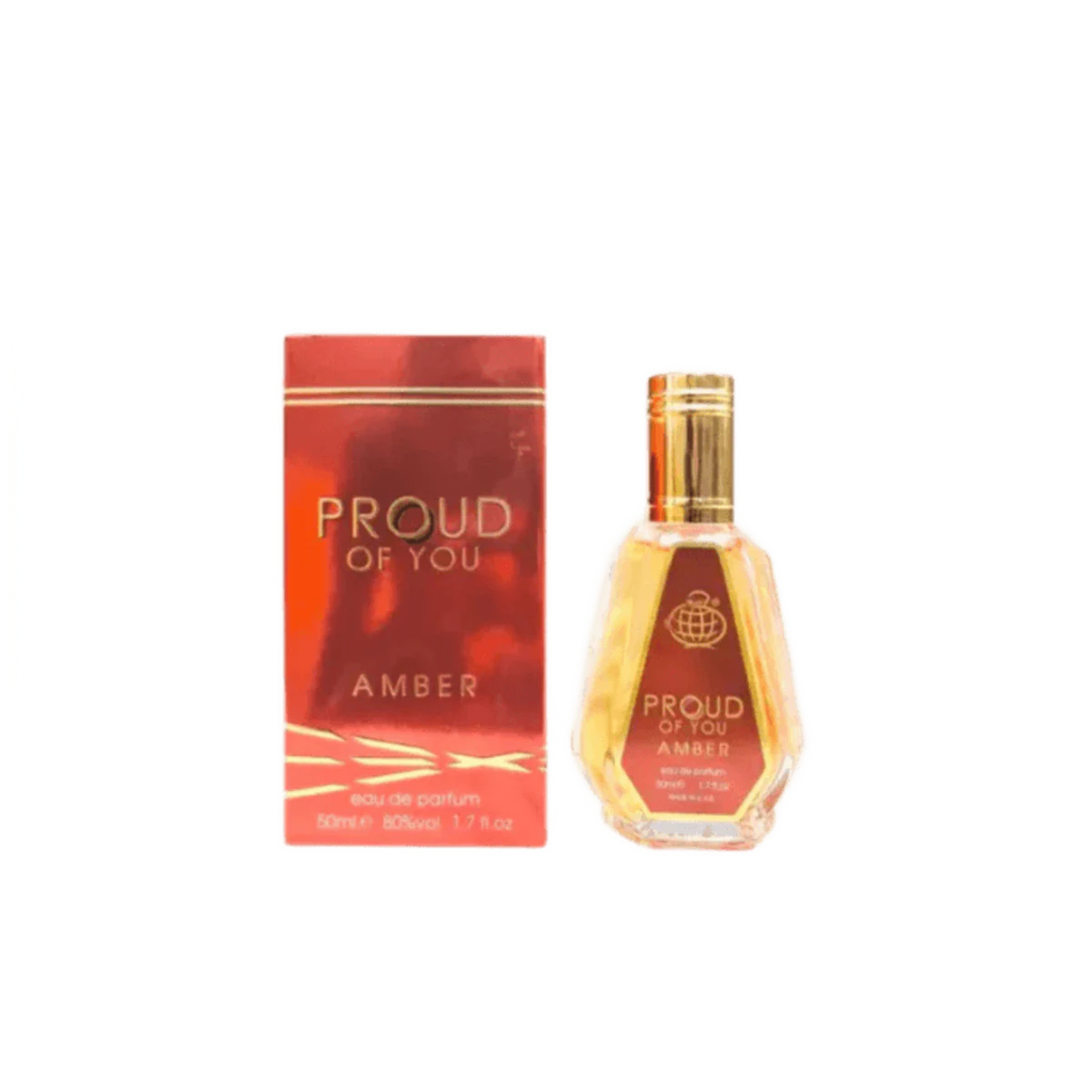 Fragrance World Proud Of You Amber Eau De Parfum 50ml For Men – Long Lasting Luxury Perfume