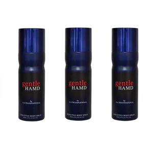Buy Hamd HAMD GENTLE PACK OF 3 Deodorant Spray - For Men & Women  (600 ml, Pack of 3) Online India - Original Men's Perfume