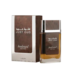 Buy Lattafa Lattafa Just Oud Boulevard Perfume For Men And Women 3.4oz EDP Online India - Original Men's Perfume