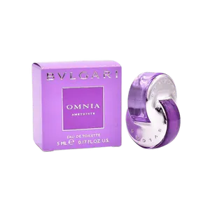 Buy Bvlgari Omnia Amethyste By Bvlgari 5ml Perfume Non Spray Miniature Online India - Original Men's Perfume