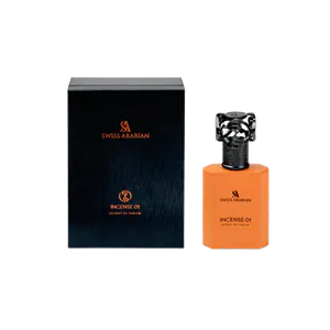 Buy Swiss Arabian Swiss Arabian Incense 01 Extrait De Parfum 50ml for Men & Women | Luxury Unisex Oud Fragrance Online India - Original Men's Perfume