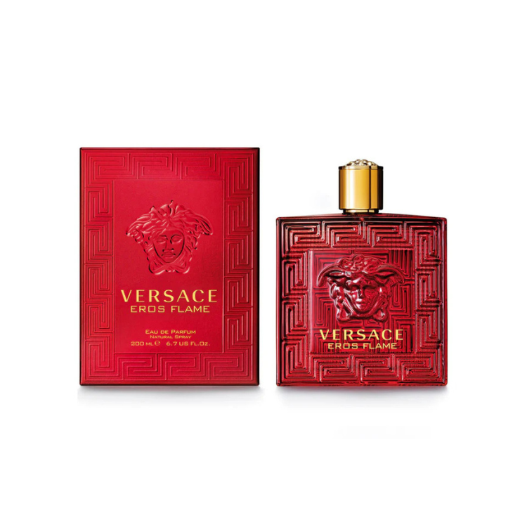 Buy Versace Versace Eros Flame Eau De Parfum 200ml for Men | Long Lasting Luxury Designer Fragrance Online India - Original Men's Perfume