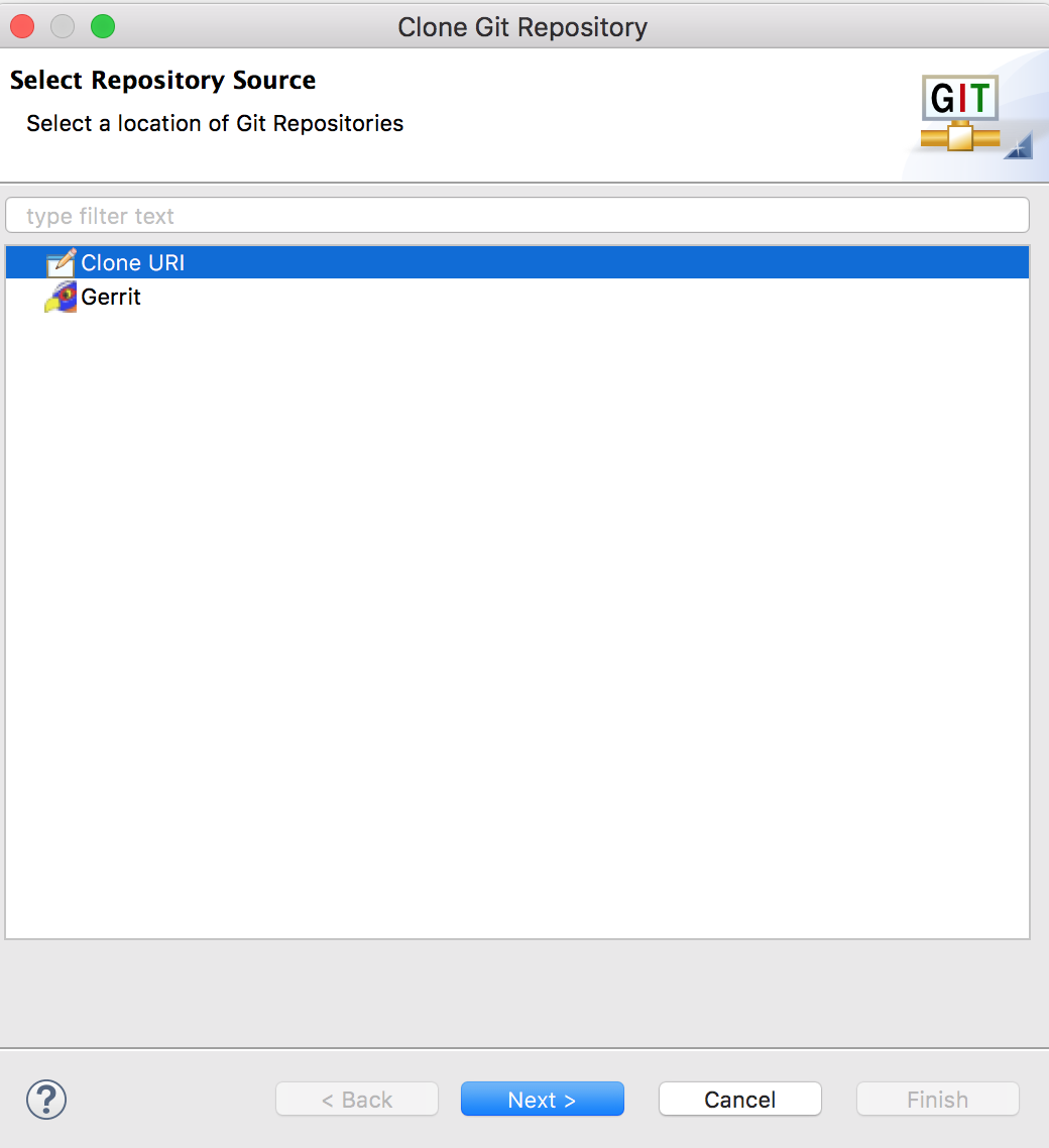 Eclipse Clone Git Repository