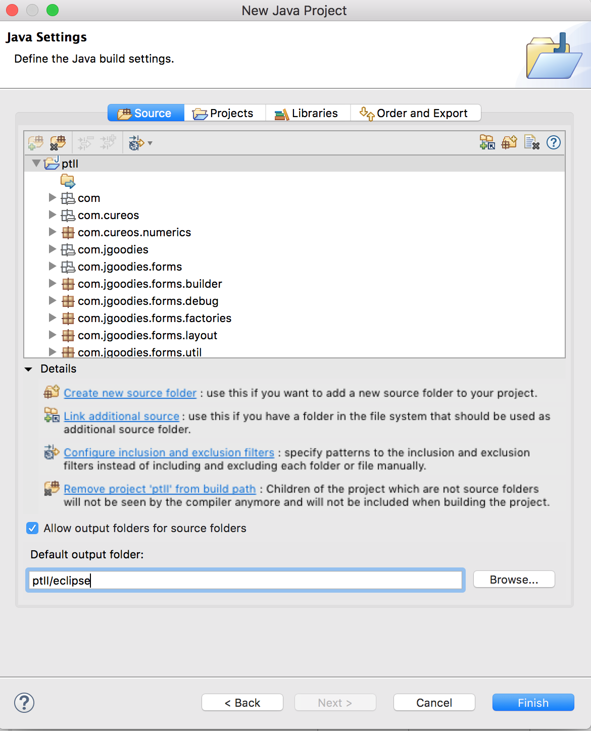 Eclipse Java Settings
