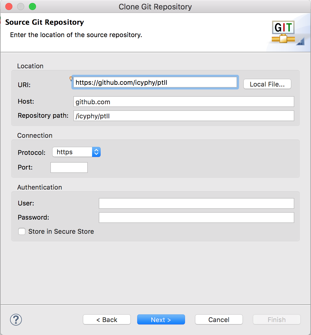 Eclipse Source Git Repository