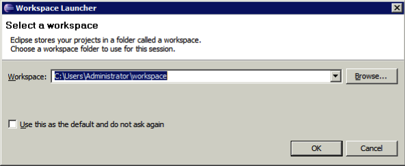 Eclipse Workspace Launcher