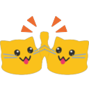 blobcat:blobcathighfive