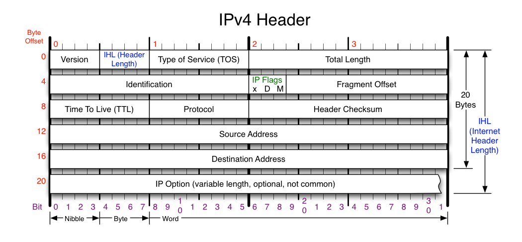 IP 报文结构