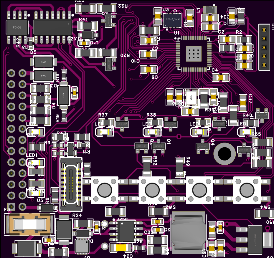 AIO-422-R1 MCU board diagram
