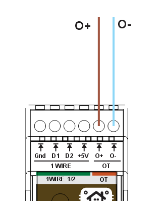 OpenTherm OT+ OT- wiring