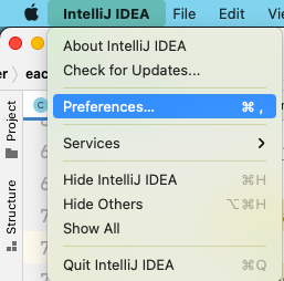 idea preferences