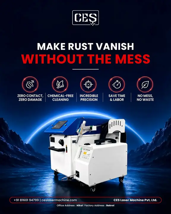 Transform your maintenance process with the fastest, cleanest, and most precise rust removal tec