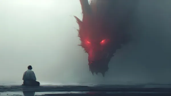 Mystical Encounter with a Dragon