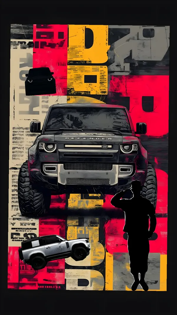 Modern SUV Wallpaper - Defender Style
