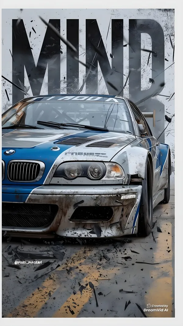 Racing Car Wallpaper - BMW M3 GTR