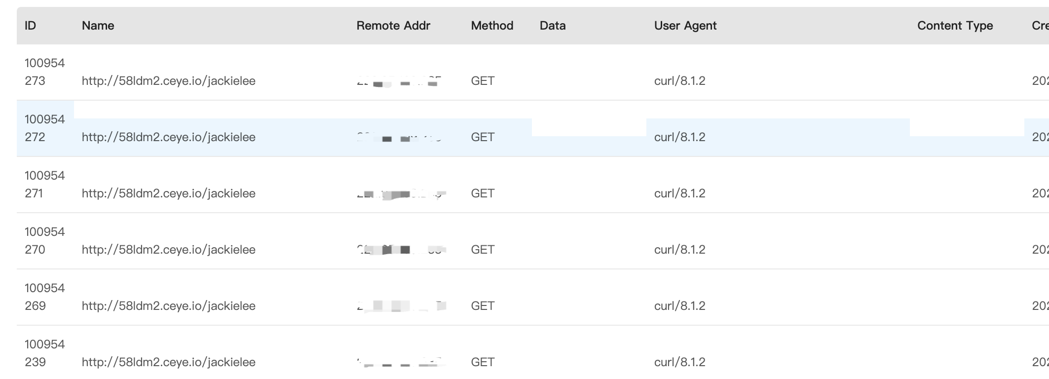成功得到回显结果