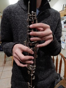 clarinet front