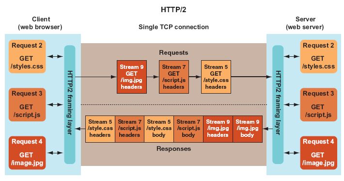 HTTP/2 스트림의 상세 구조