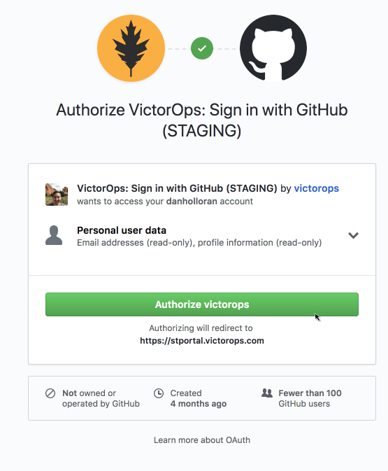 GitHub authorization