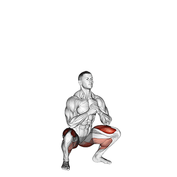 Bodyweight Drop Jump Squat