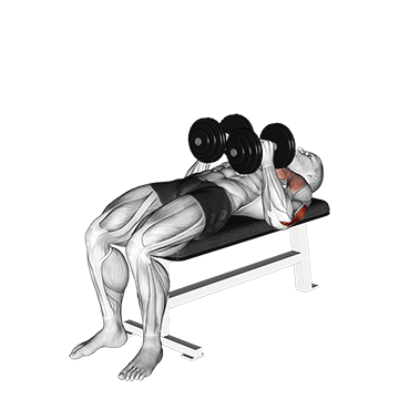 Dumbbell Close-Grip Press