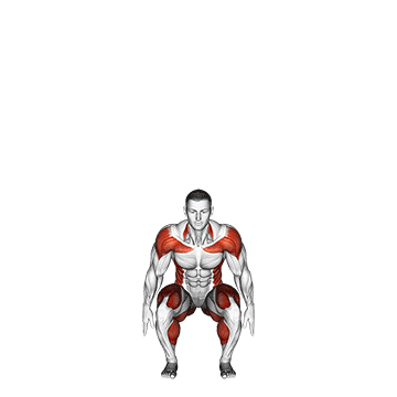 Squat To Overhead Reach With Twist