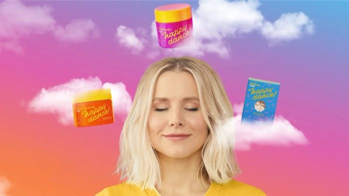 Happy Dance × Kristen Bell campaign