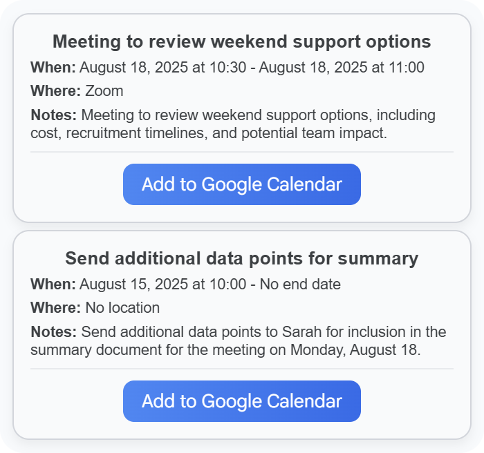 Event Extraction feature illustration
