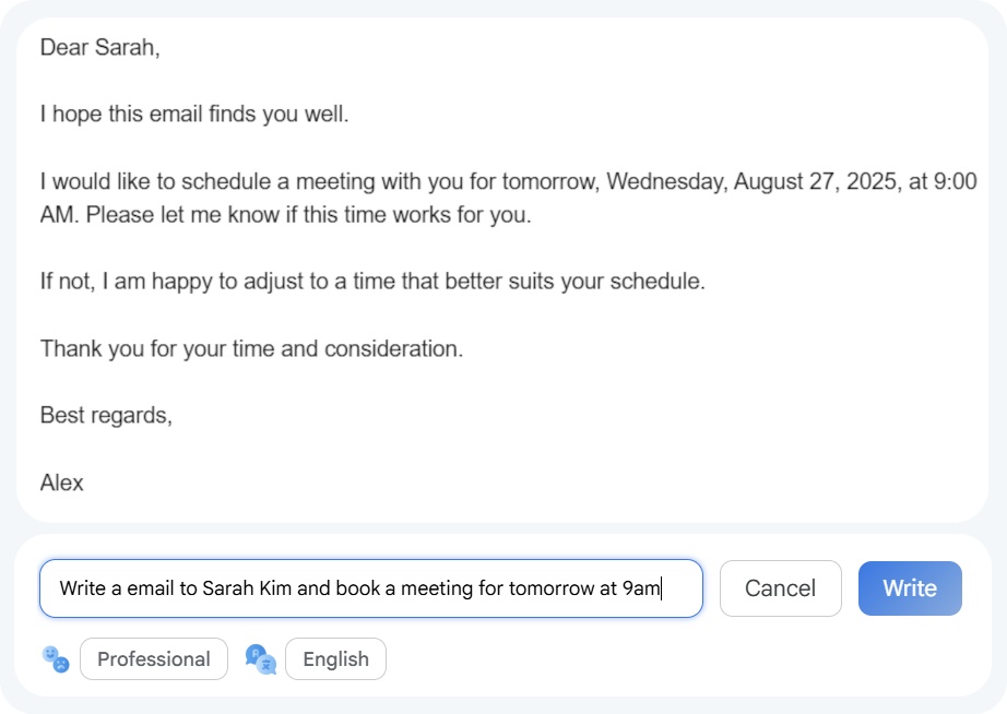 AI-Powered Drafting feature illustration