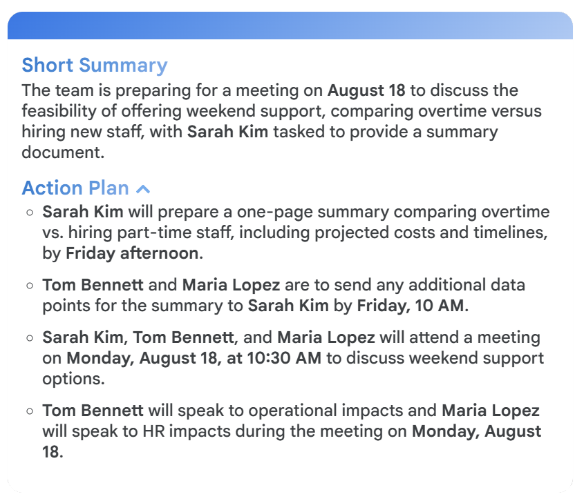 Instant Summaries feature illustration