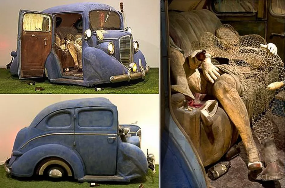 Back seat dodge’38(1964) edward kienholz