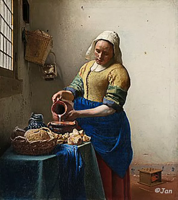 Johannes_Vermeer_-_Het_melkmeisje_-_阿姆斯特丹国家博物馆