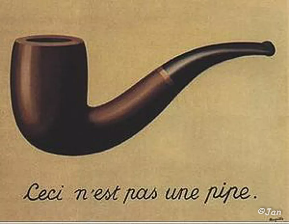 MagrittePipe the Treachery of Images 1929