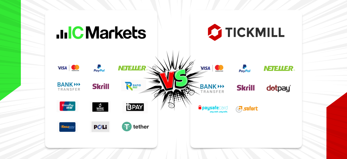 IC Markets vs Tickmill