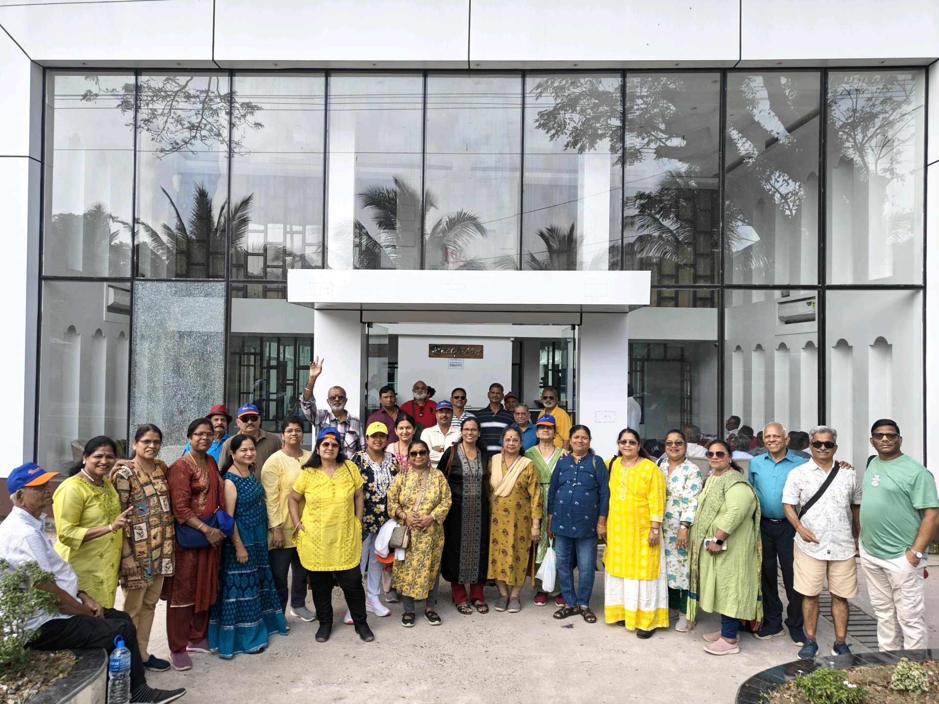 Group Arrival at Resort