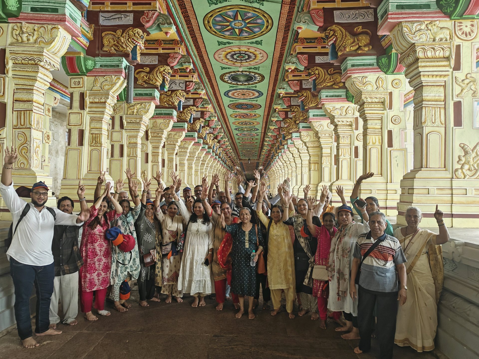 Inside Ramanathaswamy Temple
