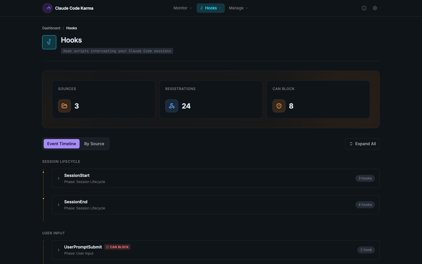 Hooks Browser