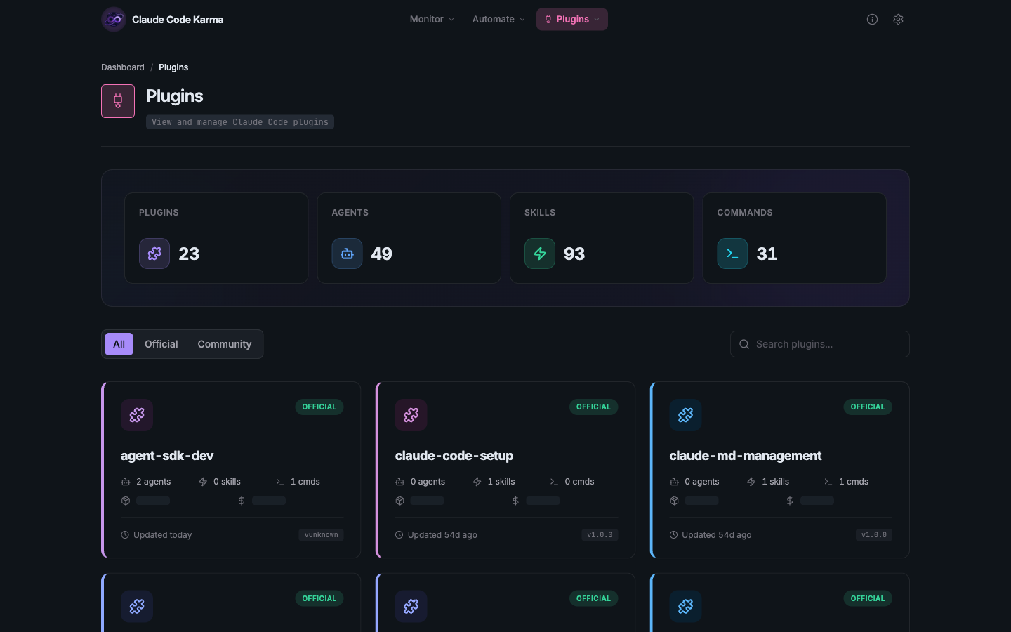 Plugins Browser