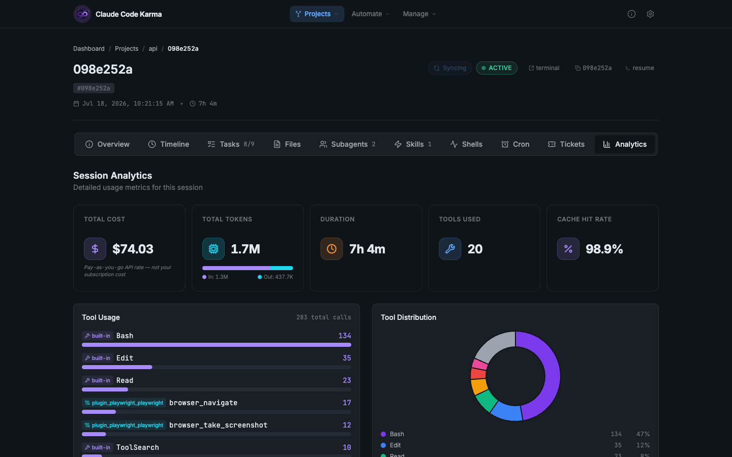 Session Analytics