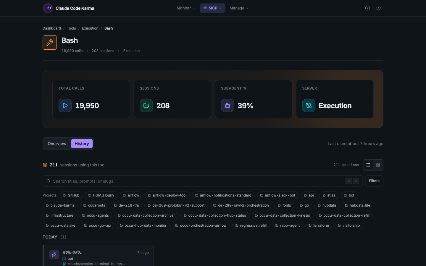 Tool History