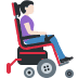 :woman_in_motorized_wheelchair_facing_right_tone1: